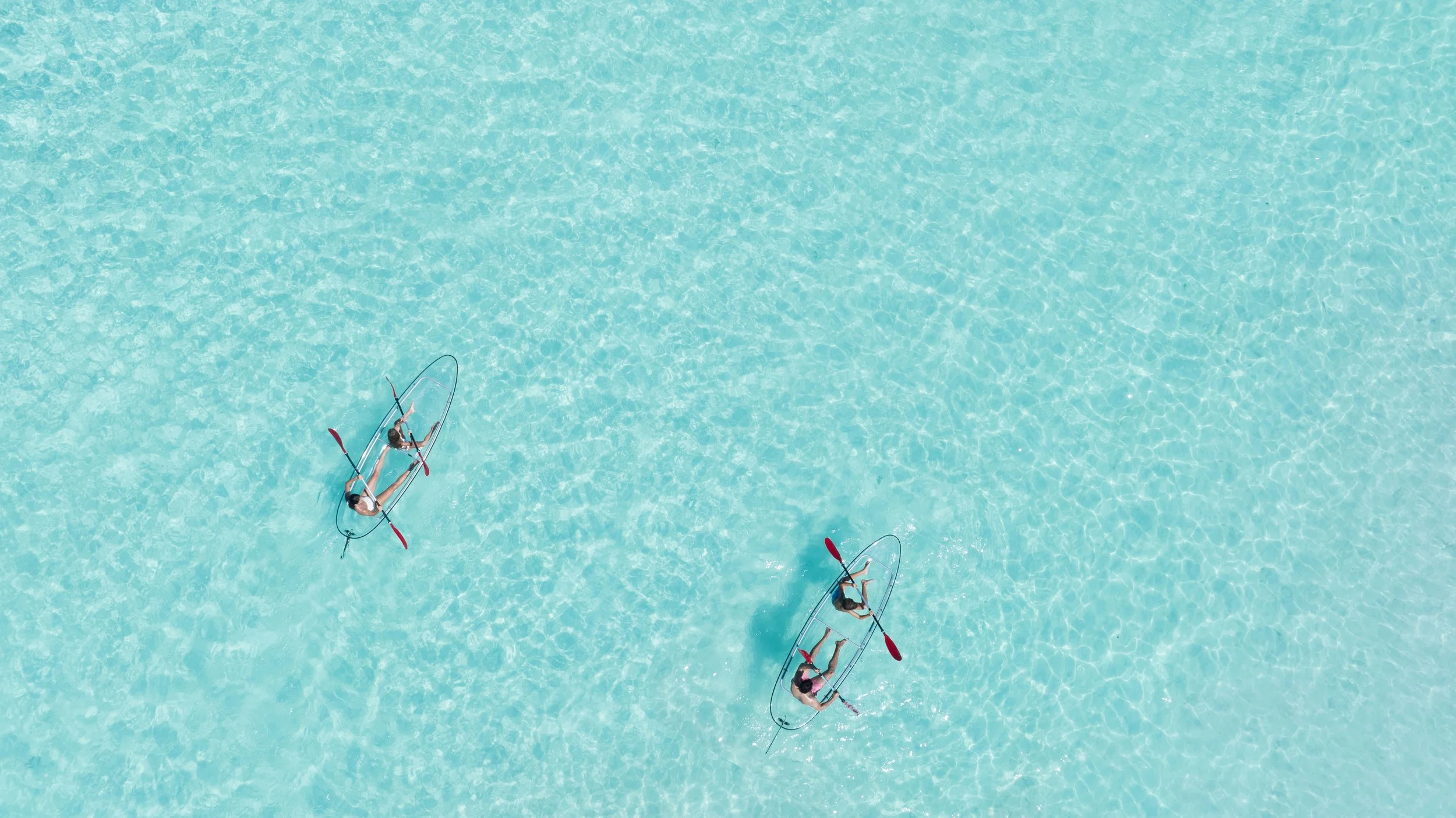 The Ritz-Carlton Maldives, Fari Islands - Glass Bottom Kayak
