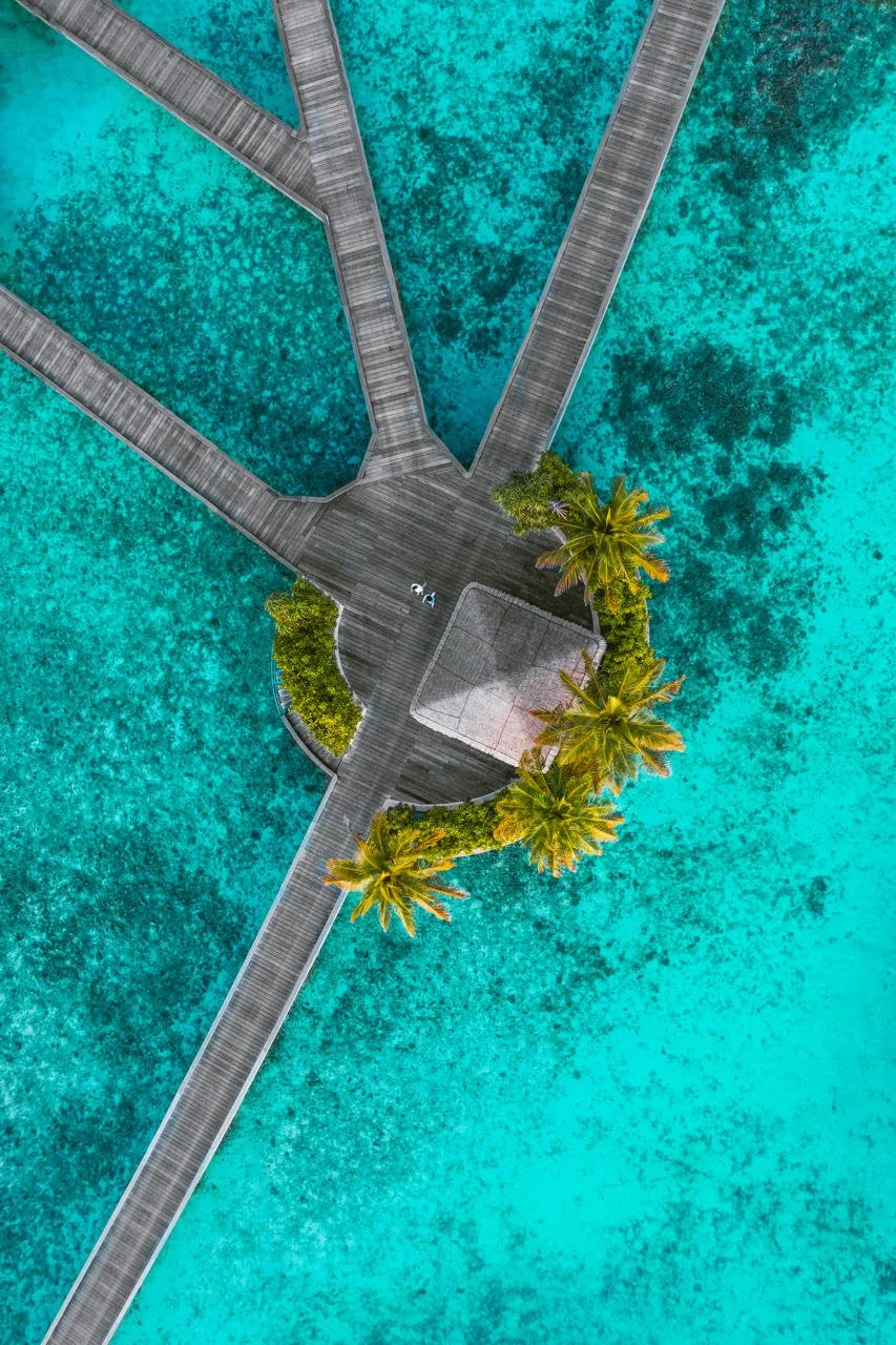 W Maldives Aerial View
