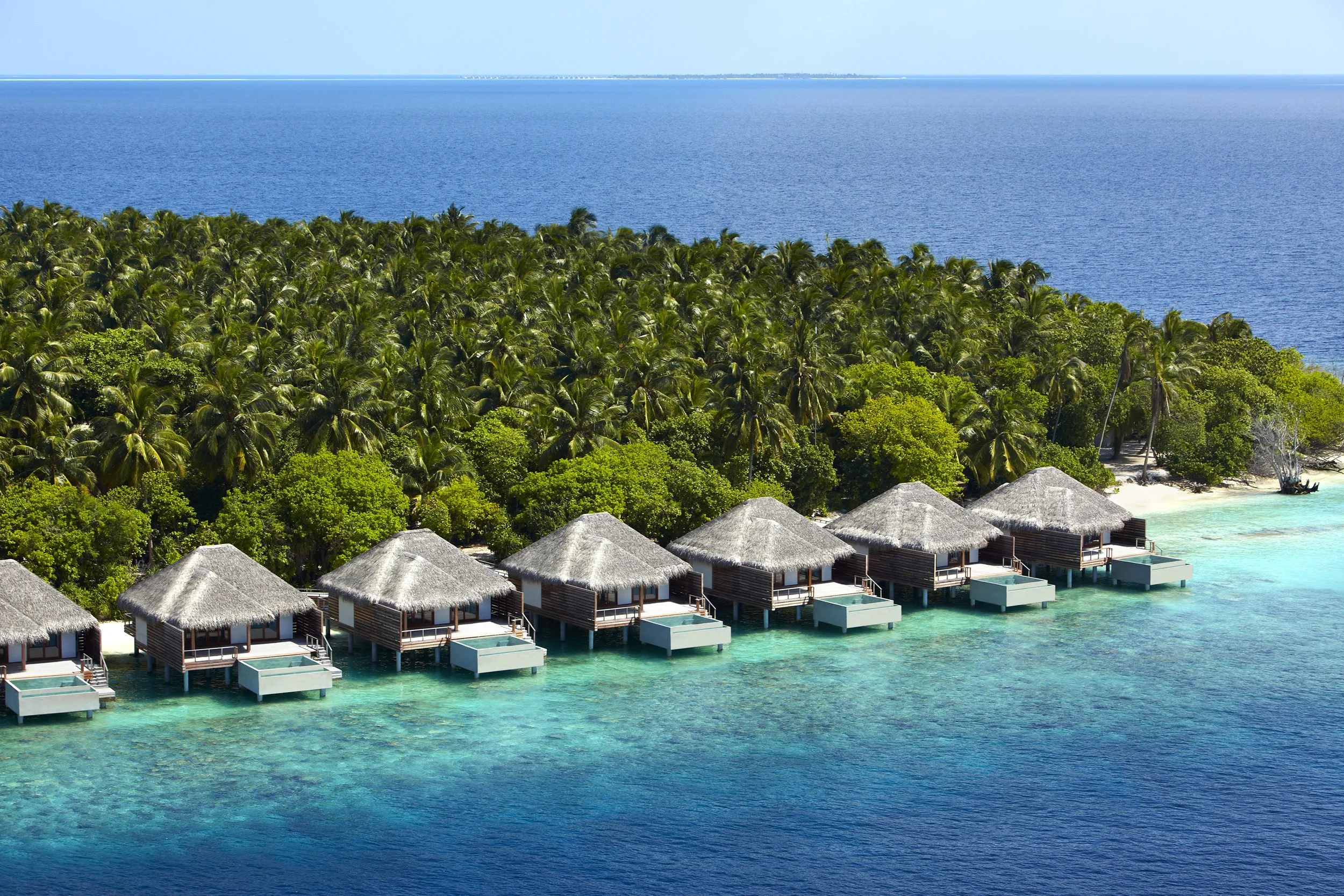 Dusit Thani Maldives - Aerial View