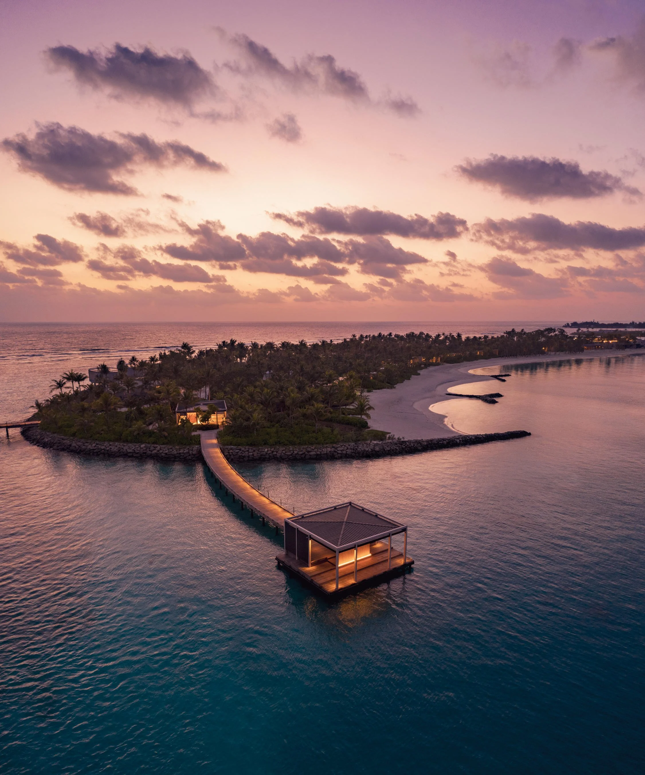 Ritz-Carlton Maldives, Fari Islands Aerial View