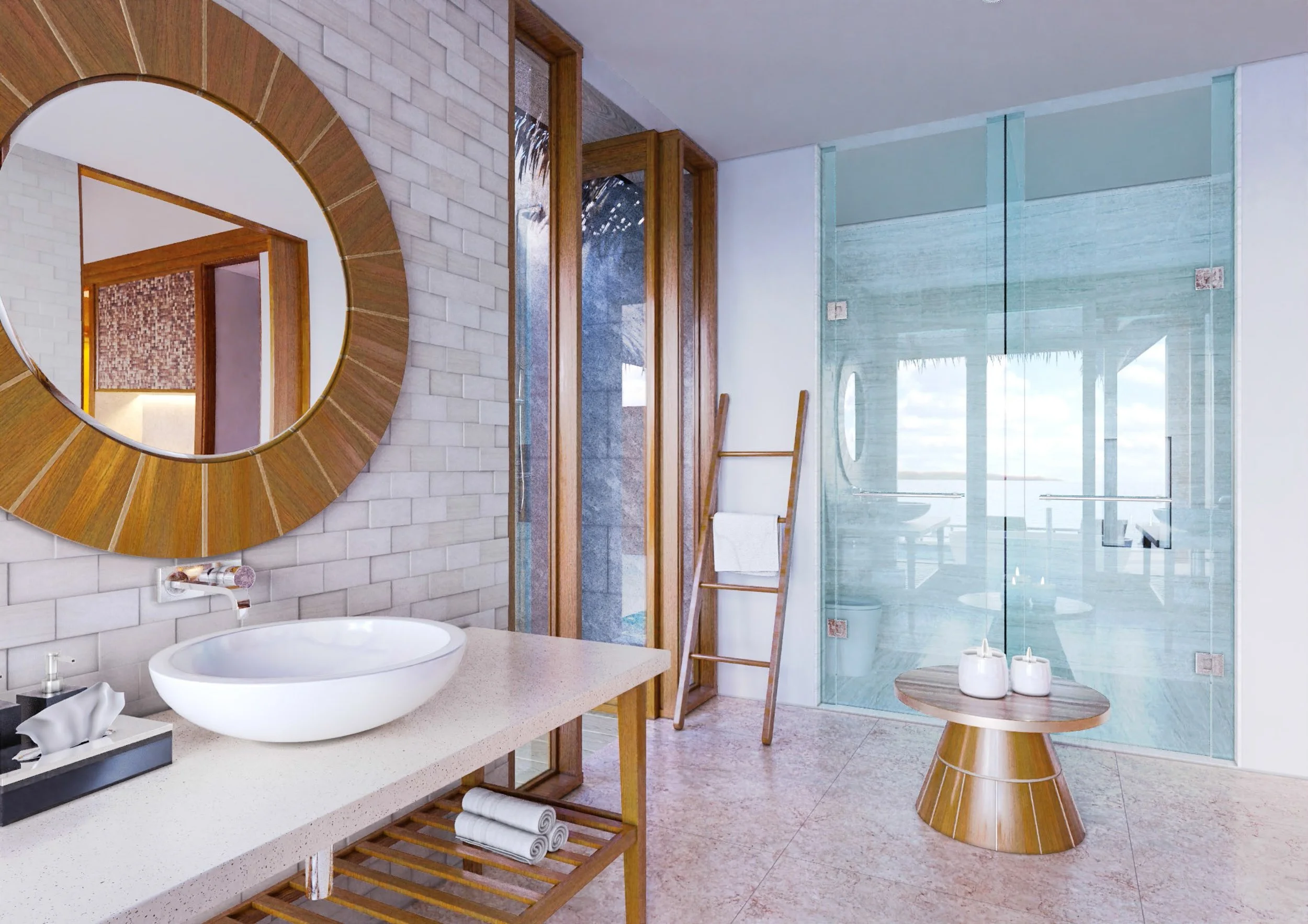 Furaveri - Sunset Ocean Pool Villa Bathroom