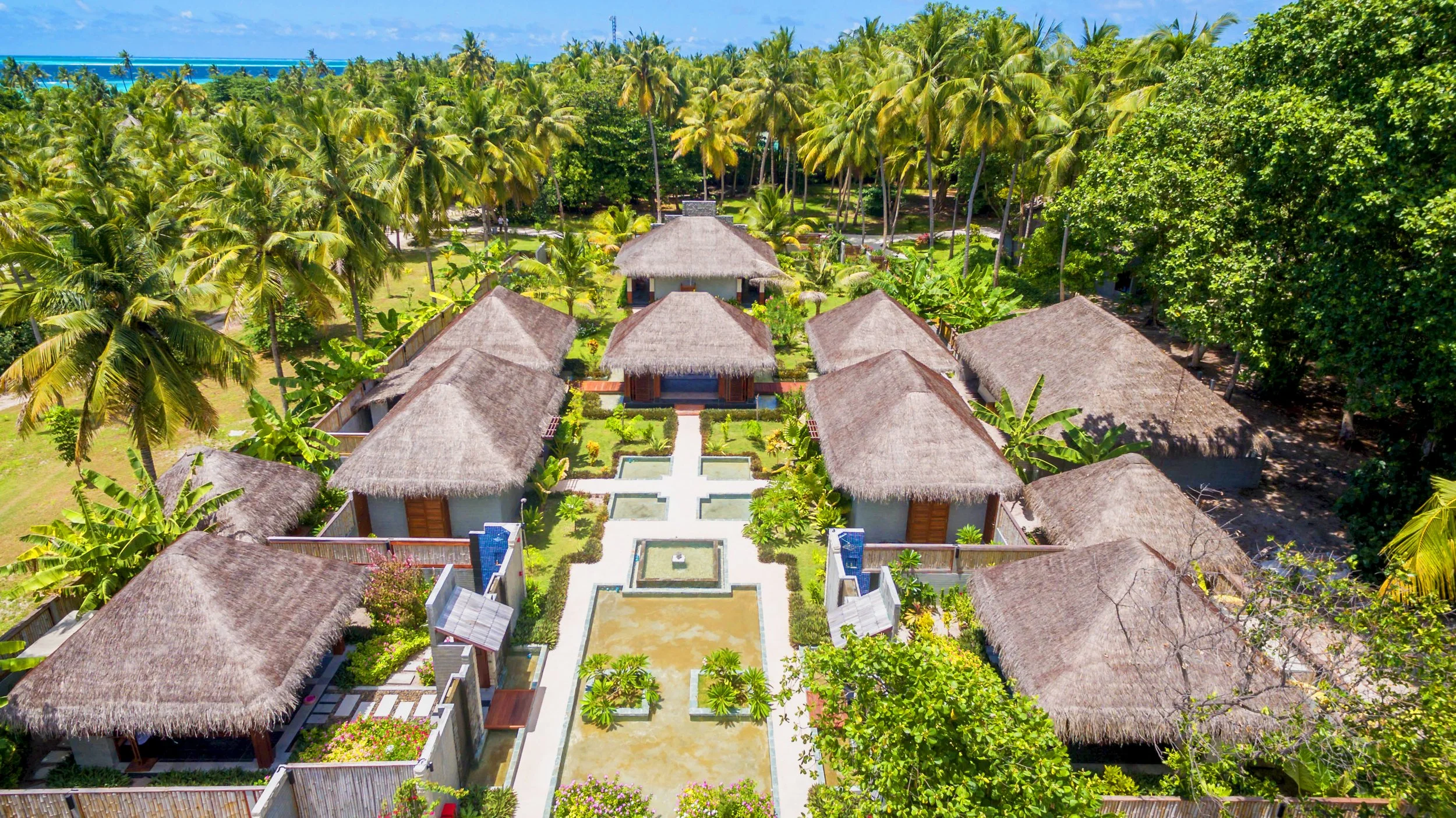 Furaveri Maldives - Spa Aerial