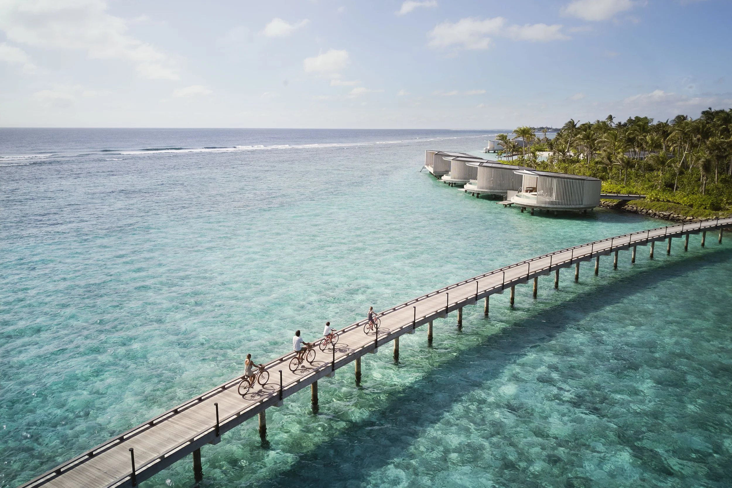 Ritz-Carlton Maldives, Fari Islands Aerial View 