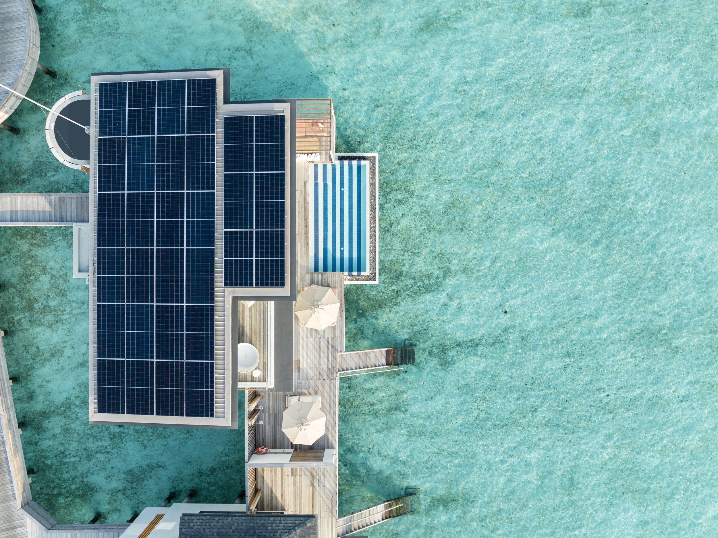 SO/ Maldives - Two BedrSO/ Maldives - Two Bedroom Ocean Pool Atelier Aerial View