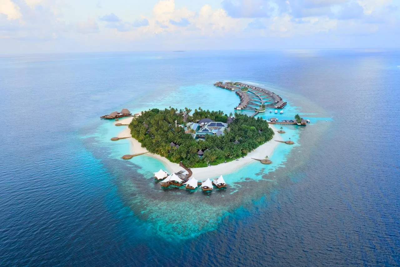 W Maldives Aerial View