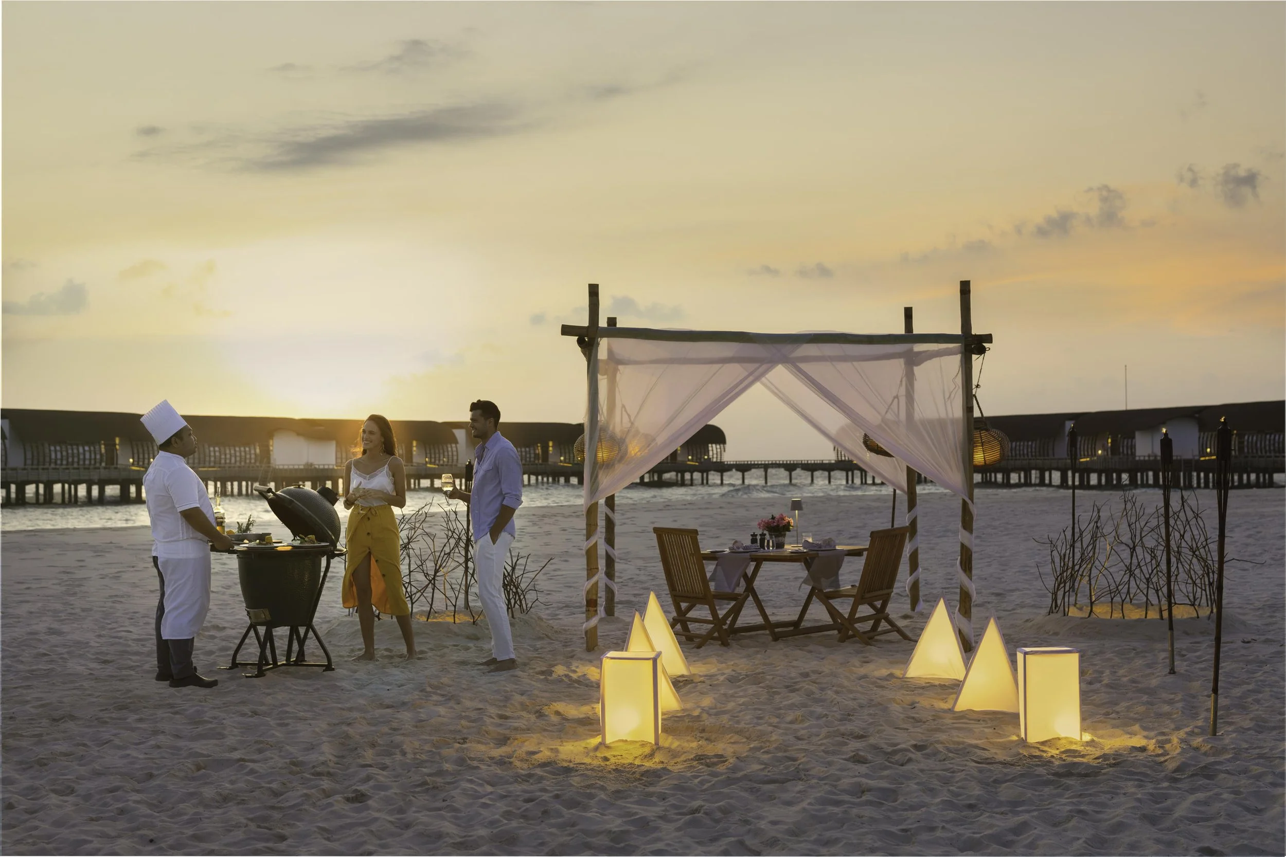 Westin Miriandhoo Maldives - Private Beach BBQ