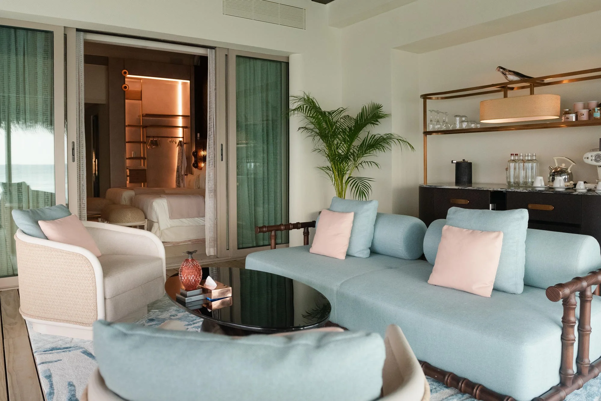 Two Bedroom Ocean Pool Villa Pool - Indoor