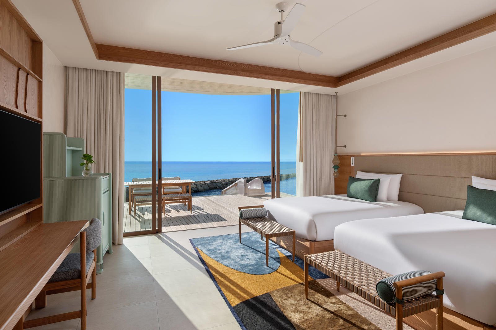 Centara Grand Lagoon - Grand Two Bedroom Overwater Pool Villa Interior