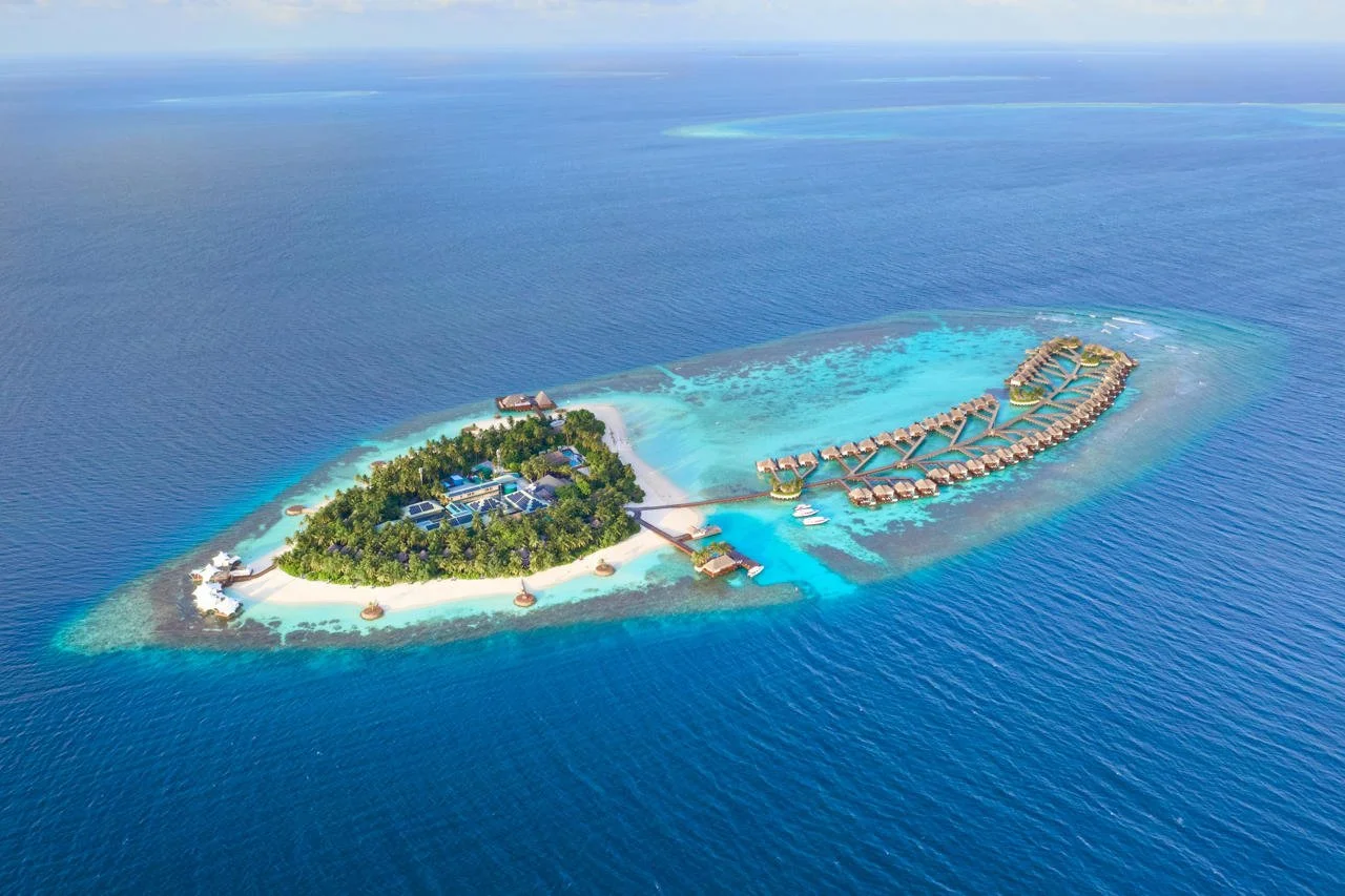 W Maldives Aerial View