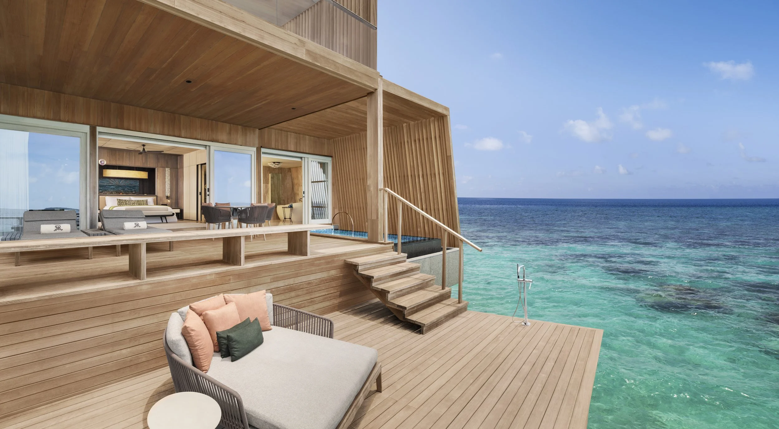 The St. Regis Maldives Vommuli - Two Bedroom (Sunset) Overwater Villa with Pool
