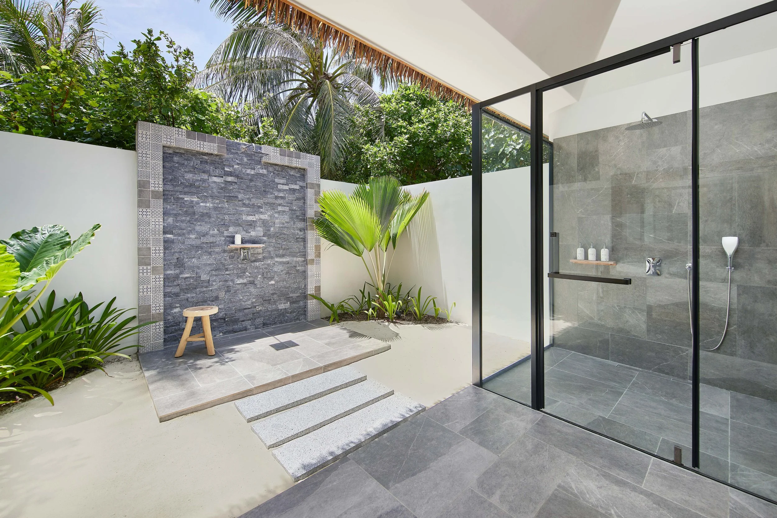 Two Bedroom Beach Pool Villa - Outdoor Shower