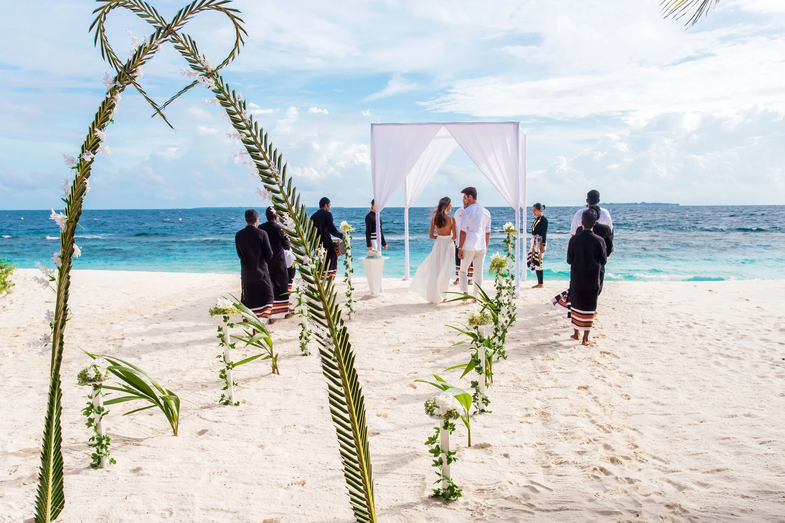 Dusit Thani Maldives - Beach Wedding