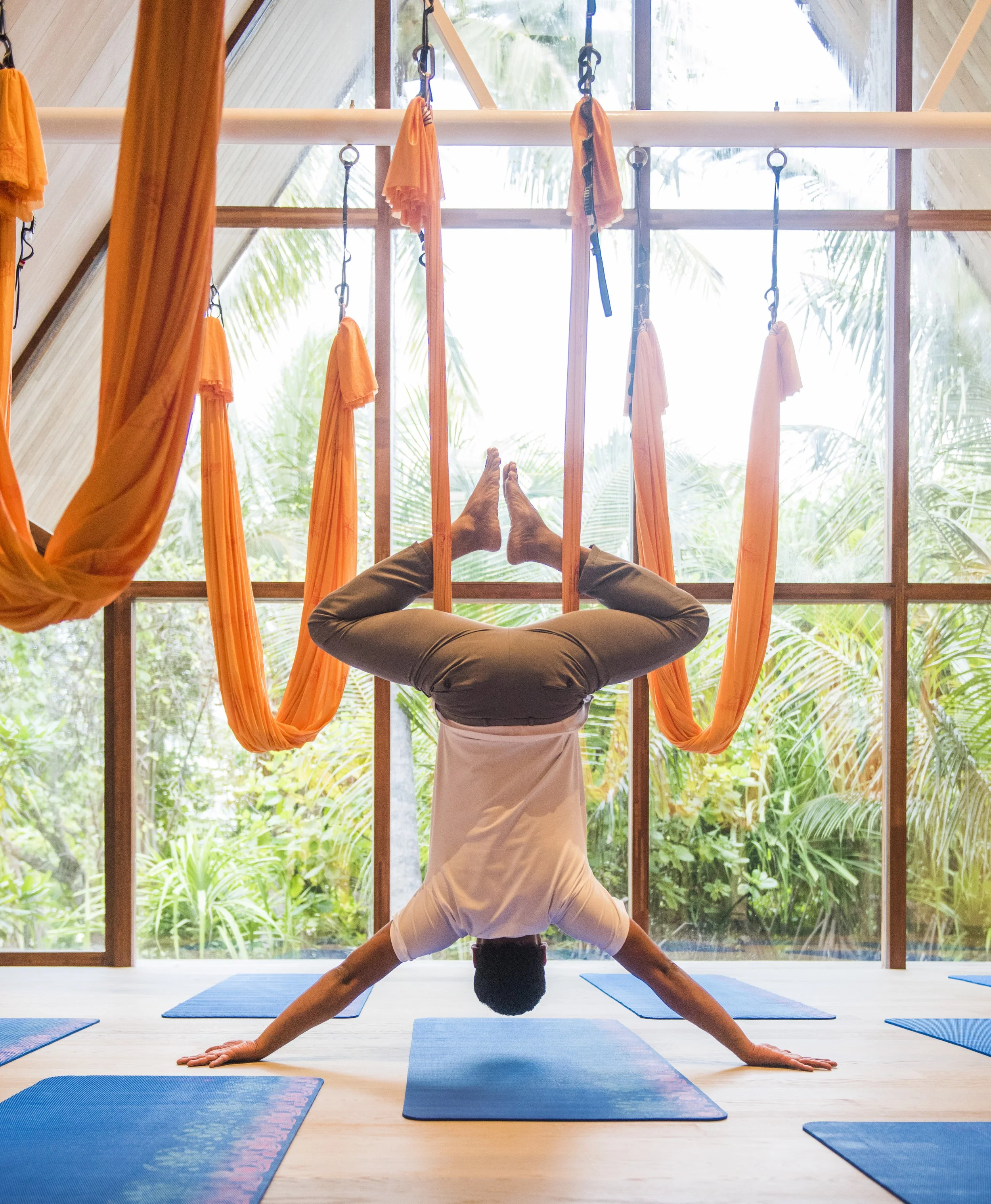 The St. Regis Maldives Vommuli - Anti-Gravity Yoga