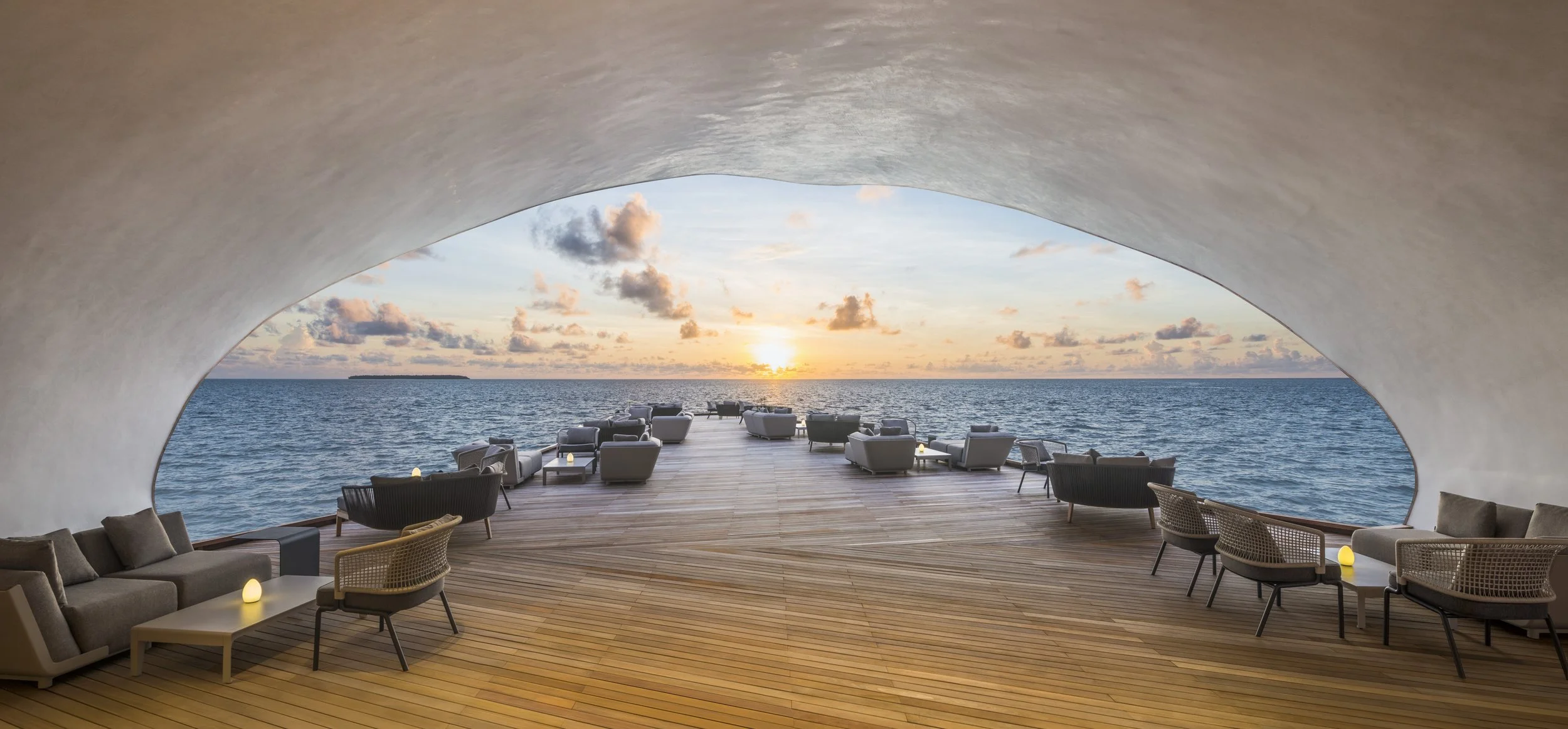 The St. Regis Maldives Vommuli - Whale Bar Interior