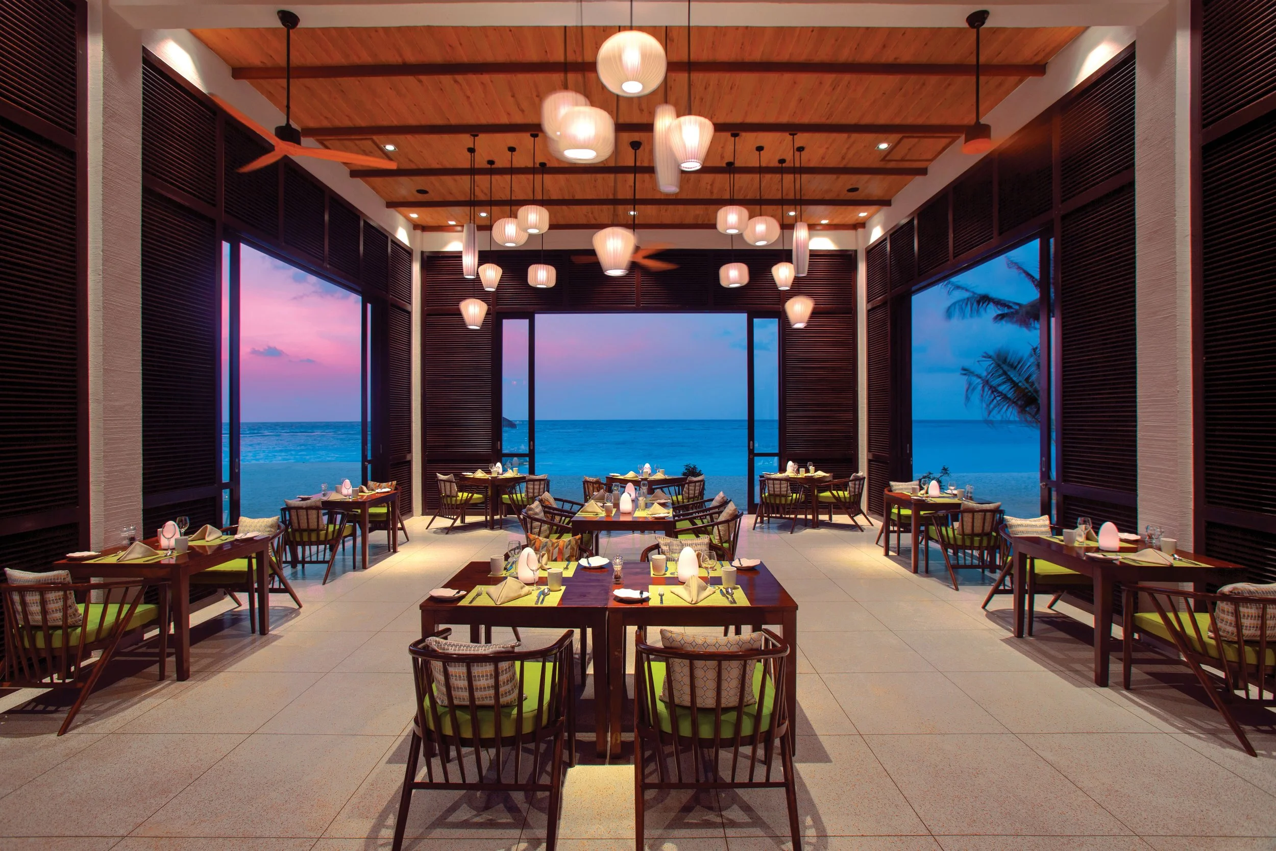 OBLU SELECT SANGELI - OUTLETS AND DINING - The Courtyard Dining Pavilion Evening 02 - 04_2019.jpg