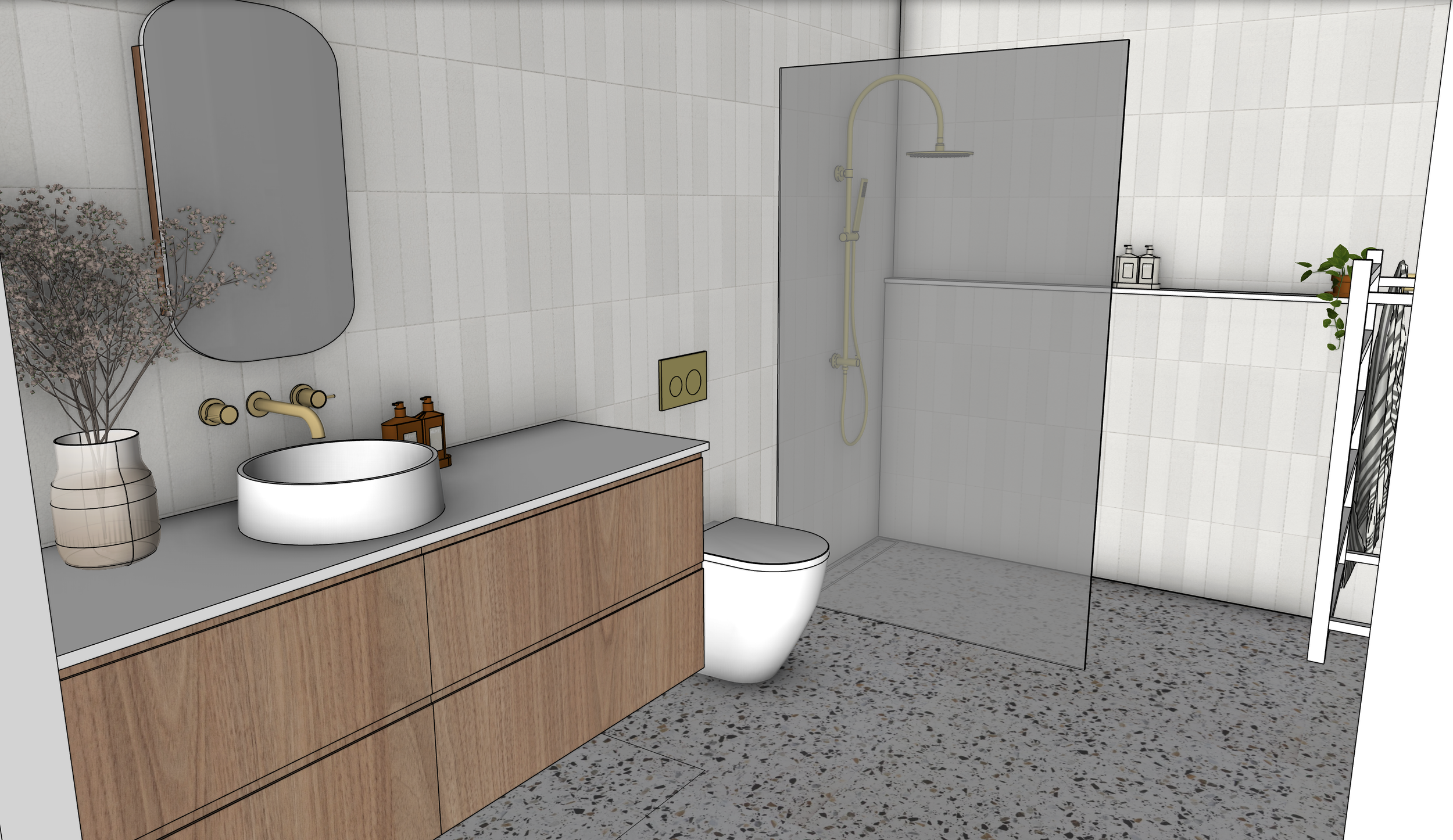Saxon Ensuite Render