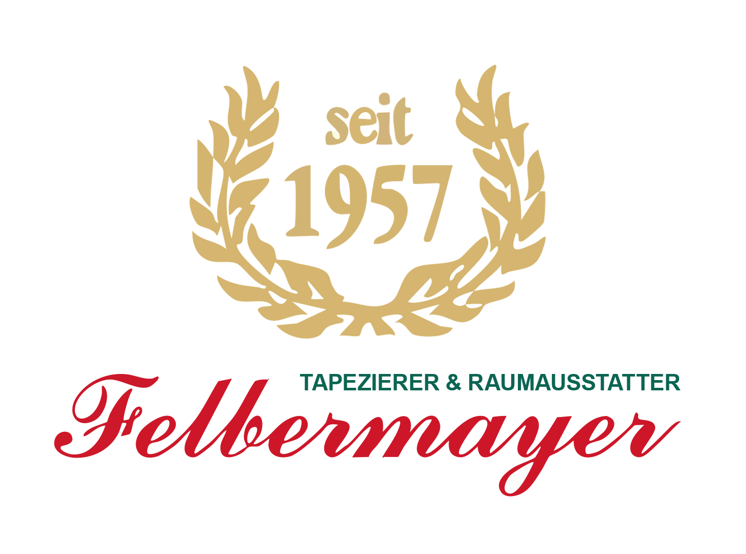 Firmen Logo Tapezierer und Raumaustatter Felbermayer
