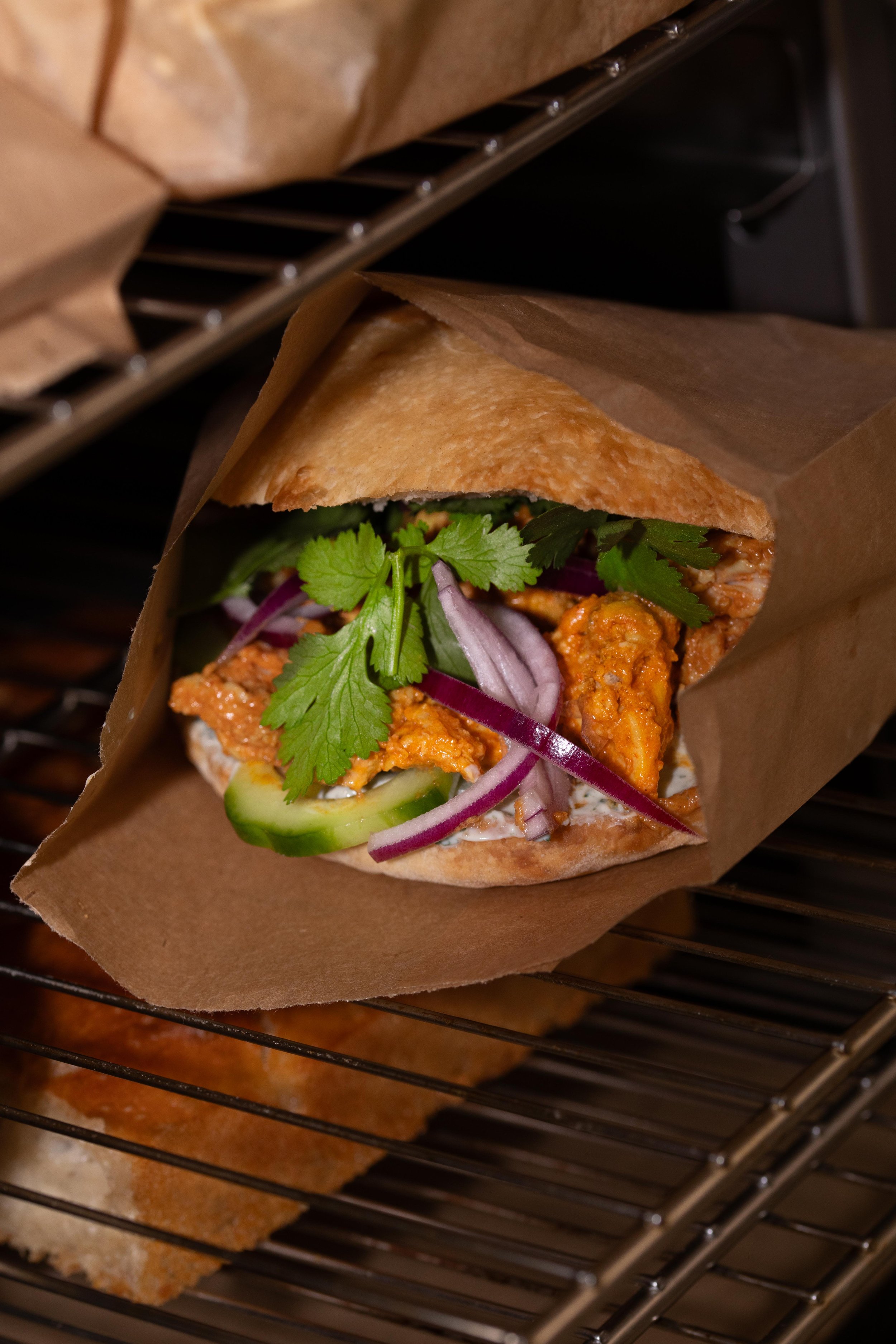 Sandwich gourmand au poulet