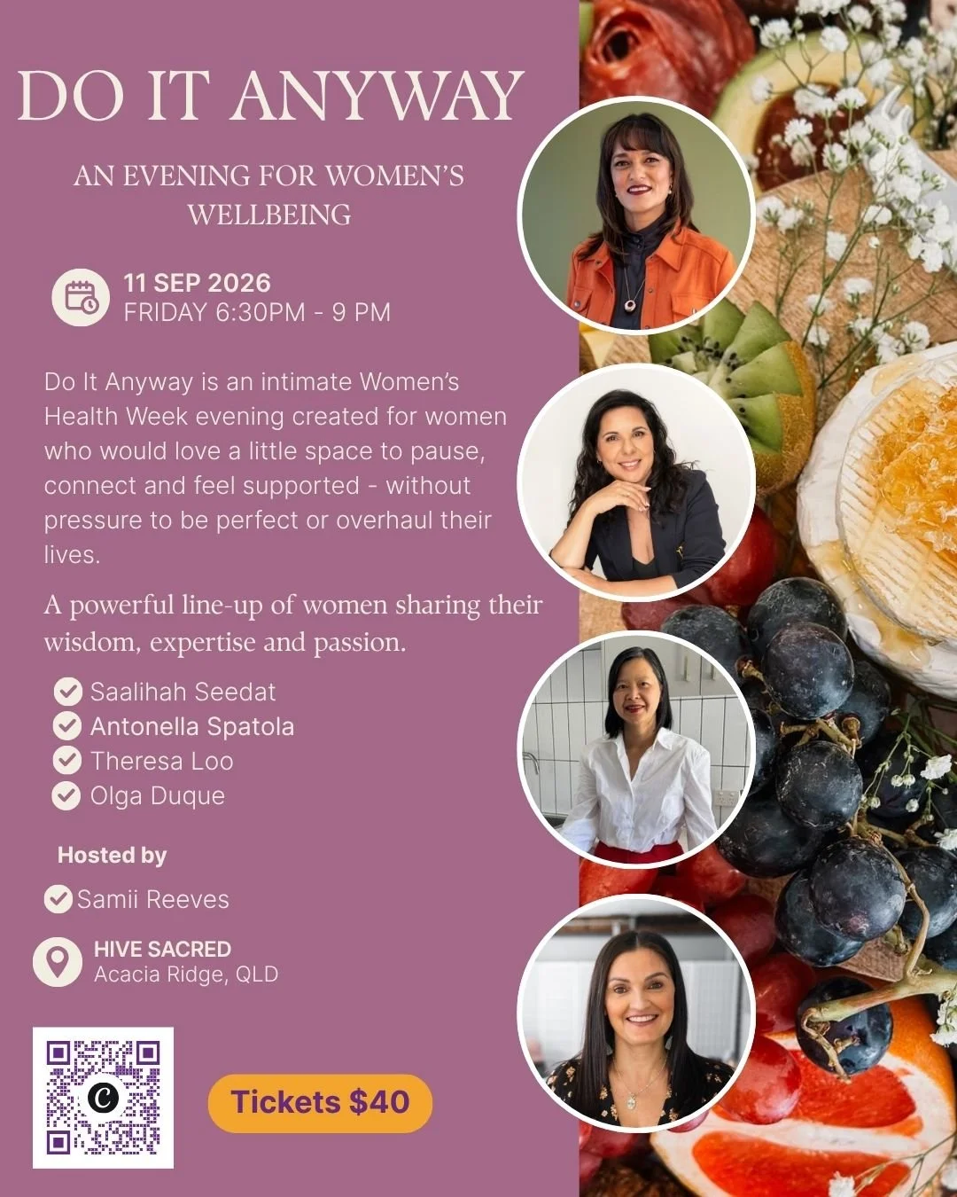 Do It Anyway: An Evening for Women’s Wellbeing