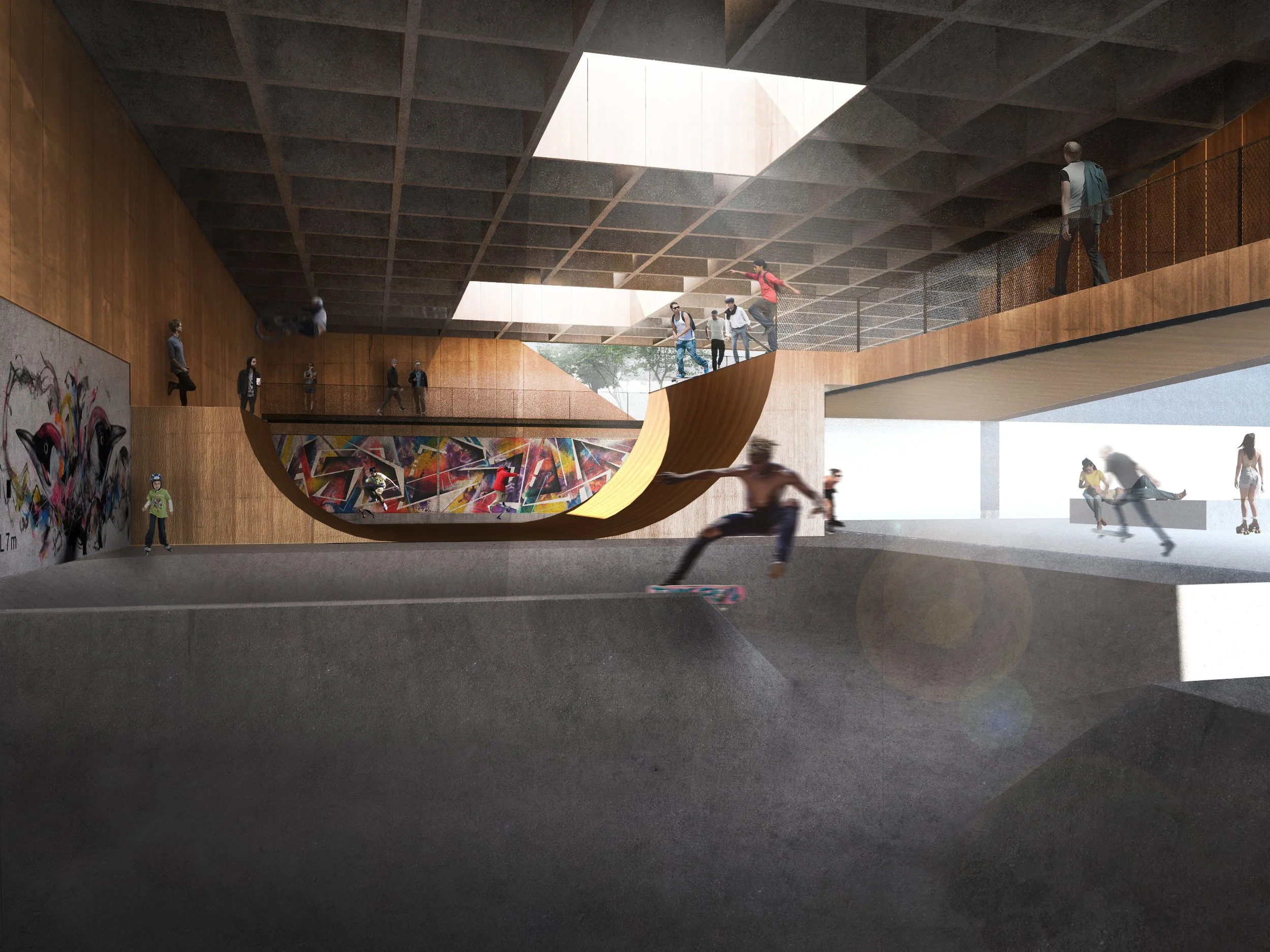 Espace culturel et sportif - Marvejols pers 02.jpg