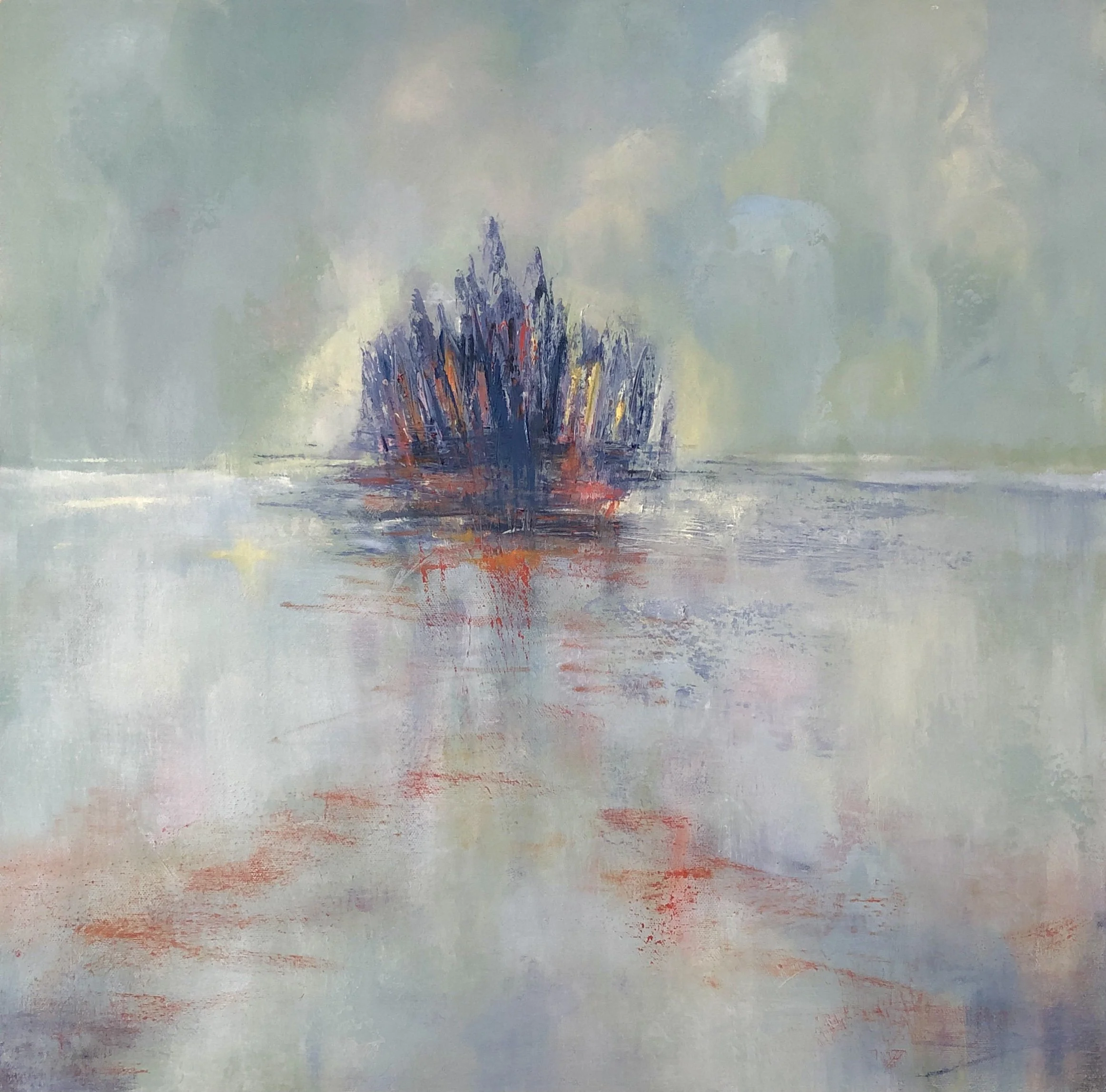 Illumination | Oil on canvas | 40 x 40 cm