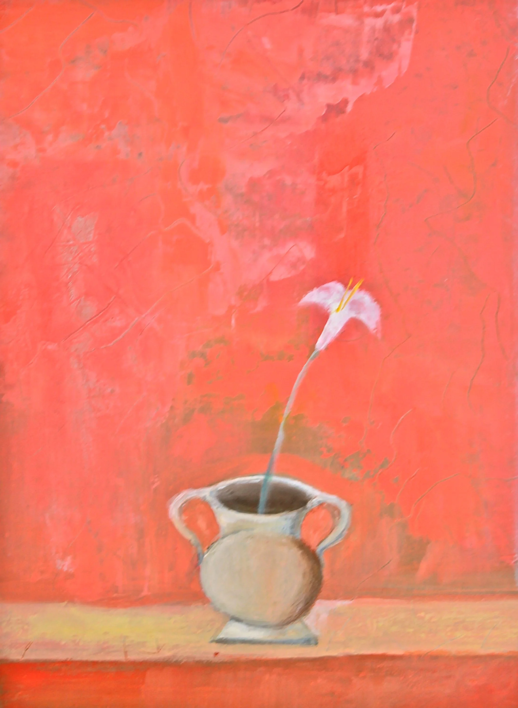 Gabriel's Lily | Oil on Board | 15 x 20cm