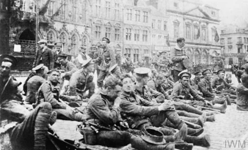 A Battle of Mons Photograph. Wrong caption