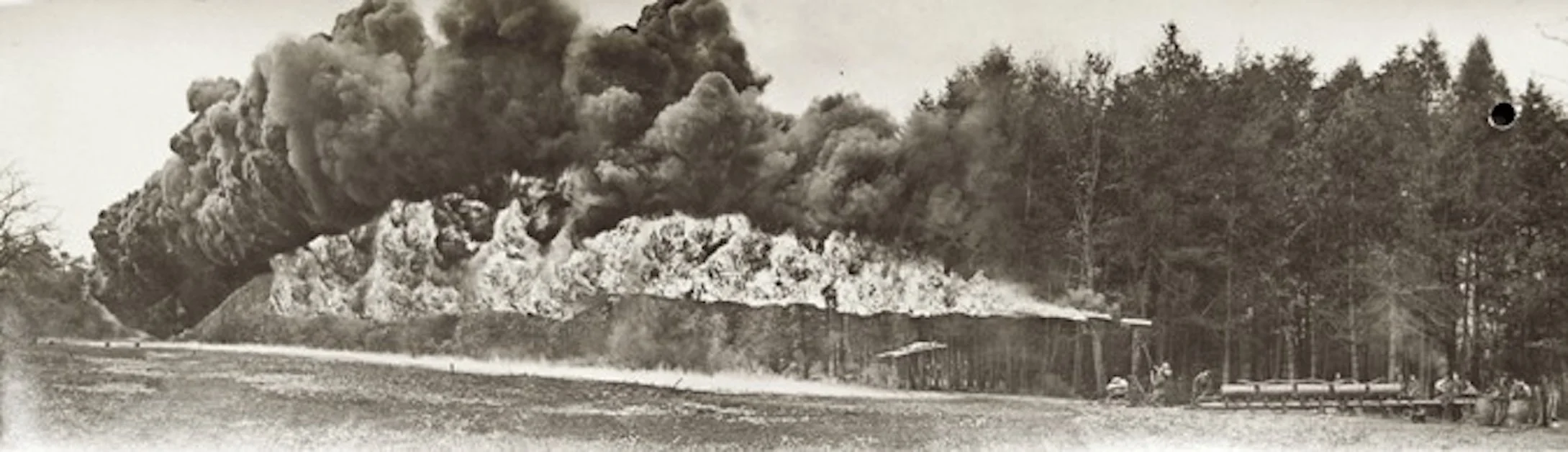 Flame Projectors on the Somme