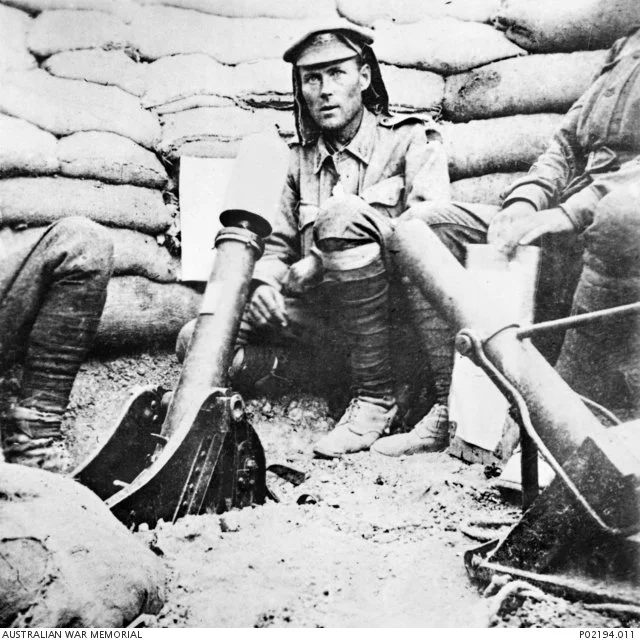 Chapter 3 Part 7. Trench Mortars. ANZAC