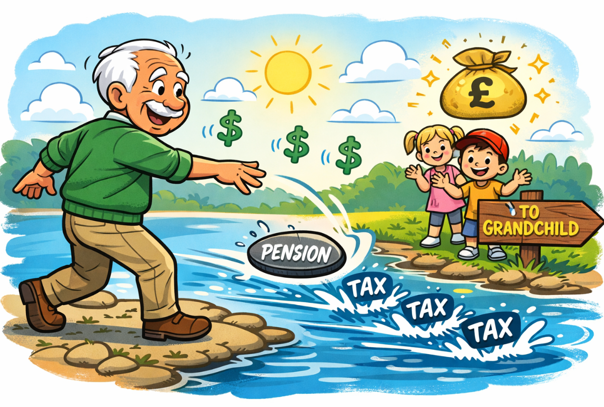 Leaving Your Pension to Grandchildren: How Generation Skipping Can Reduce Tax on Inherited Pensions