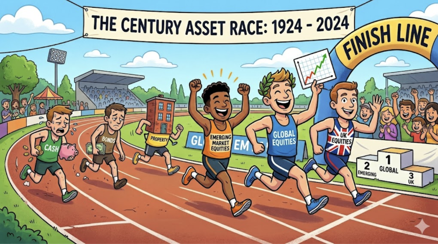 100 Years of Investment Returns: What the Data Says About Staying Invested