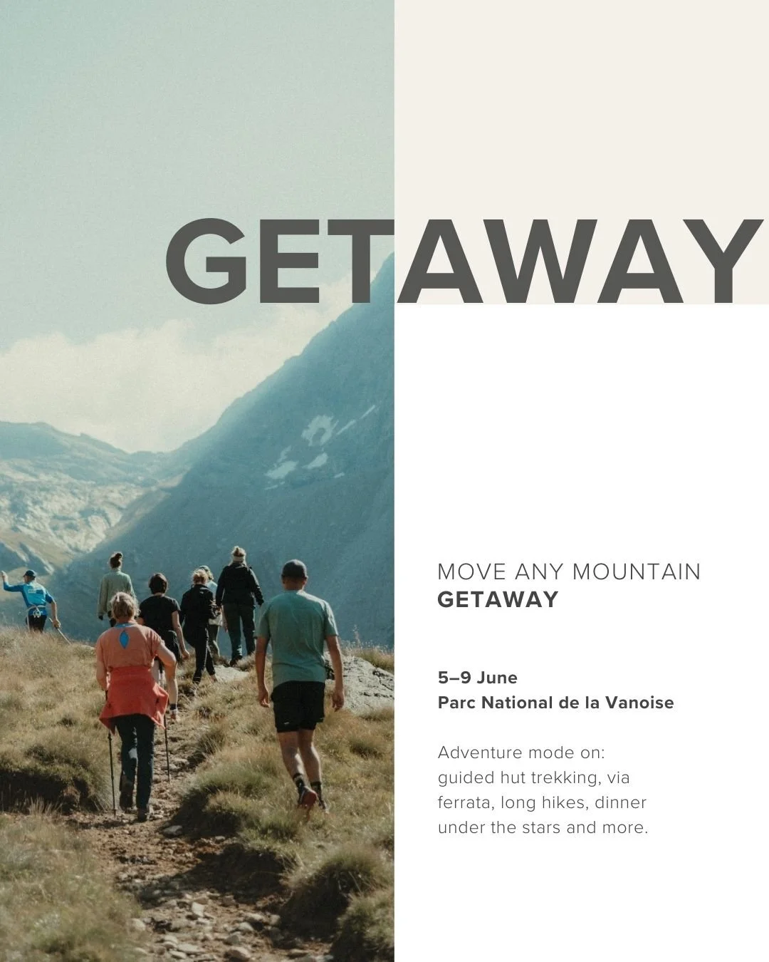 𝗟𝗮𝘂𝗻𝗰𝗵𝗶𝗻𝗴 𝗼𝘂𝗿 𝗯𝗿𝗮𝗻𝗱 𝗻𝗲𝘄 𝗠𝗼𝘂𝗻𝘁𝗮𝗶𝗻 𝗚𝗘𝗧𝗔𝗪𝗔𝗬 - 𝗯𝗲𝗰𝗮𝘂𝘀𝗲 𝗹𝗲𝘁'𝘀 𝗯𝗲 𝗵𝗼𝗻𝗲𝘀𝘁, 𝗻𝗼𝘁 𝗲𝘃𝗲𝗿𝘆𝘁𝗵𝗶𝗻𝗴 𝗵𝗮𝘀 𝘁𝗼 𝗯𝗲 𝗮 𝗿𝗲𝘁𝗿𝗲𝗮𝘁 🙃

Sometimes you just need mountains, movement and a bit of livi