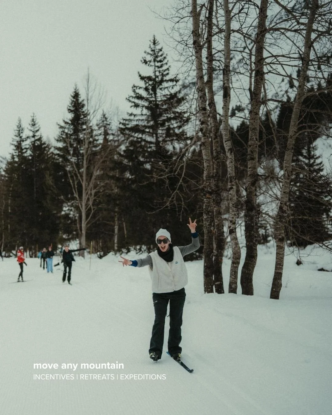 The very first throwback to two weeks ago. Deep in the Vanoise, sliding through the days.

What to expect from Move Any Mountain?
Days that stretch and strengthen you, get you outside, slow you down, warm you up. And yes, feed you properly.

Incentiv