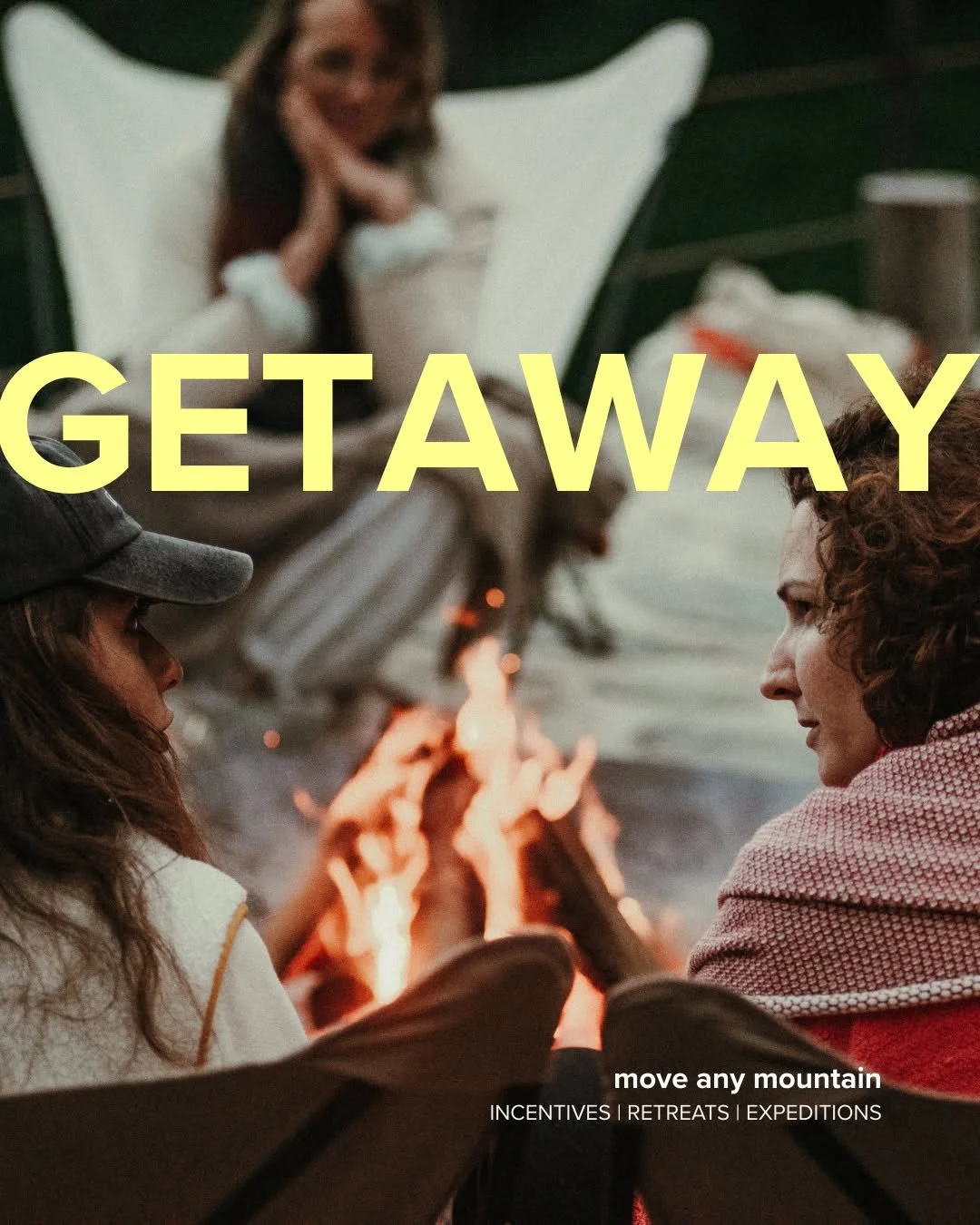 𝗧𝗵𝗶𝘀 𝗶𝘀 𝘆𝗼𝘂𝗿 𝘀𝗶𝗴𝗻 𝘁𝗼 𝘀𝘁𝗼𝗽 𝗼𝘃𝗲𝗿𝗽𝗹𝗮𝗻𝗻𝗶𝗻𝗴 𝘆𝗼𝘂𝗿 𝗻𝗲𝘅𝘁 𝗯𝗿𝗲𝗮𝗸 𝗮𝗻𝗱 𝗮𝗰𝘁𝘂𝗮𝗹𝗹𝘆 𝘁𝗮𝗸𝗲 𝗼𝗻𝗲.

The Move Any Mountain Getaway is five days in the mountains: a proper back-to-basics adventure - 
with a bit