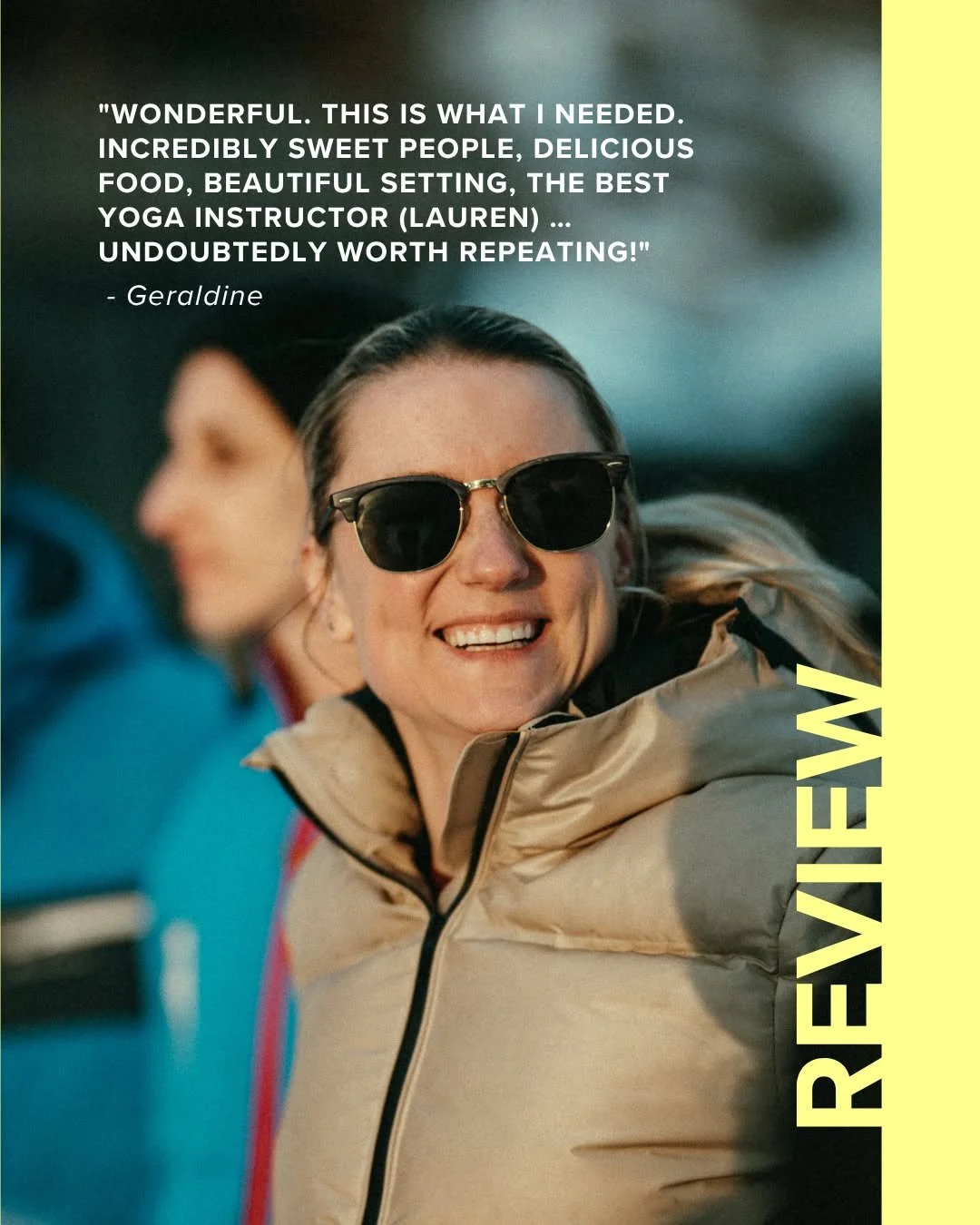 Let's be honest - this is content for our souls. On days we doubt if we're still doing the right thing - this confirms our reason for existing and why we are not just another Event agency. 
Thank's a million @Geraldine for this beautiful review&helli