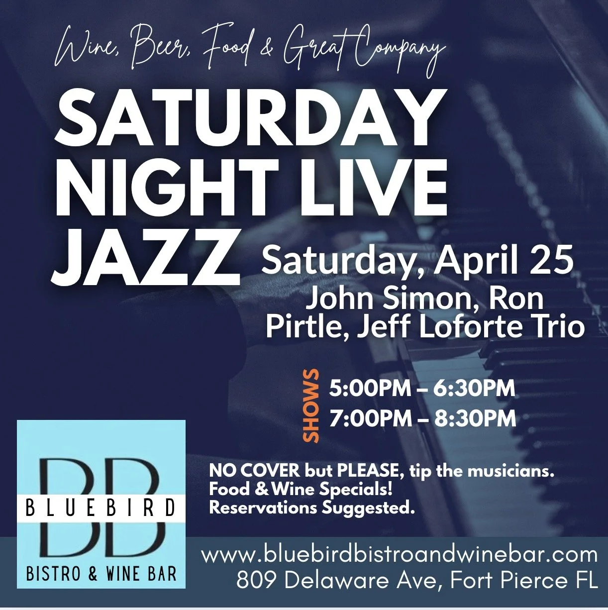 Saturday Night Live: John Simon, Ron Pirtle, Jeff Loforte Trio