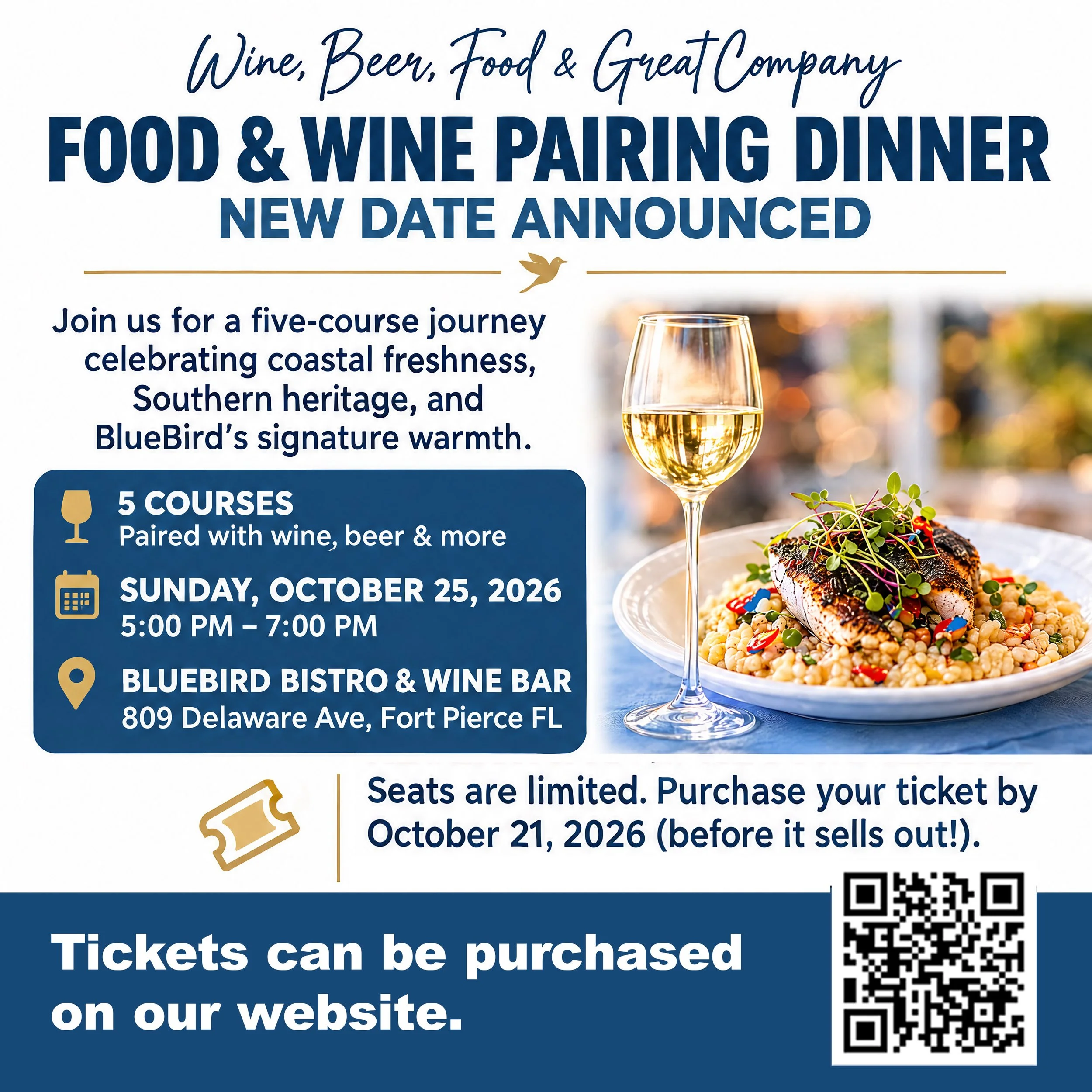 Prelude in five courses: 2026 - 2027 Wine Season Opening Dinner