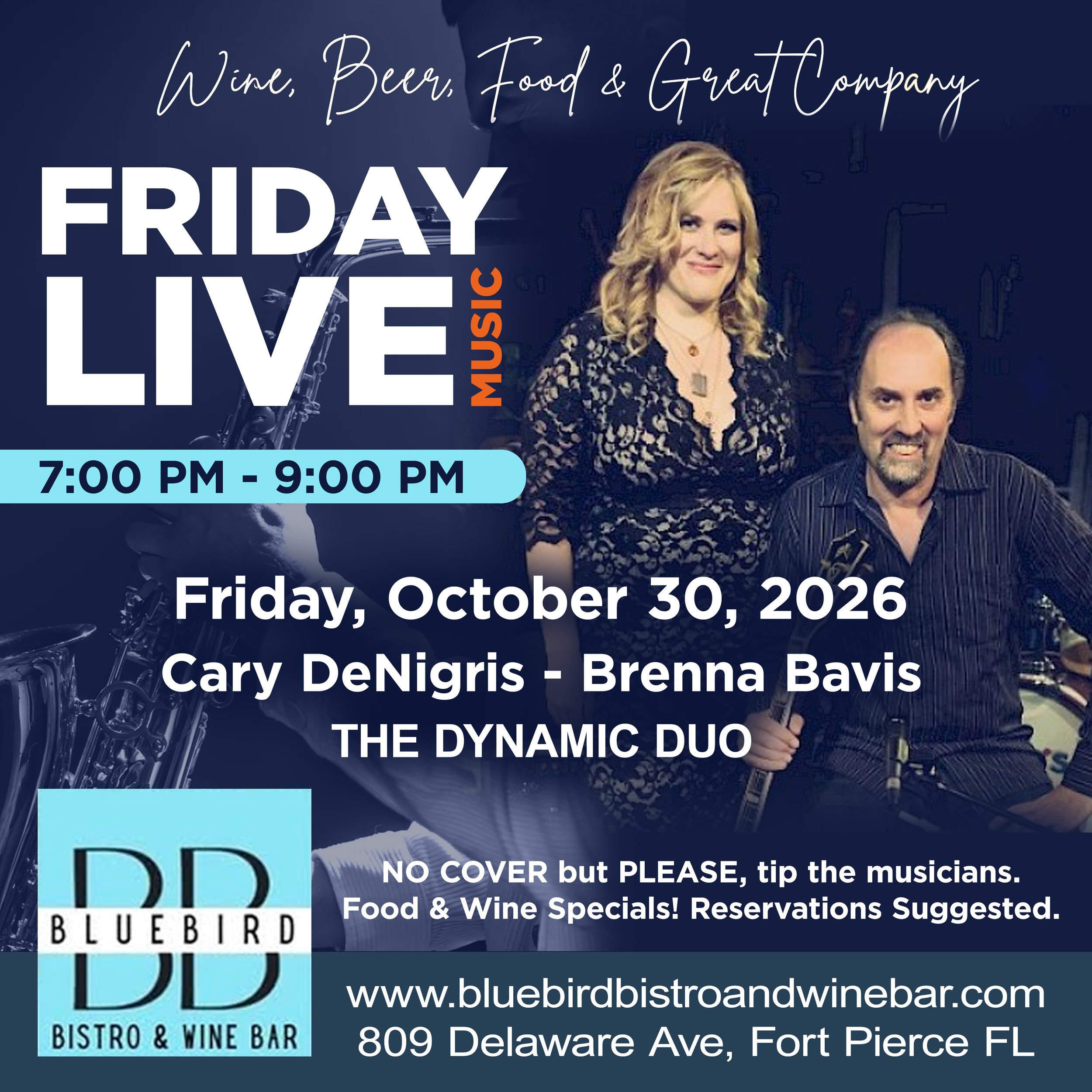 Cary DeNigris & Brenna Bavis (The Dynamic Duo)