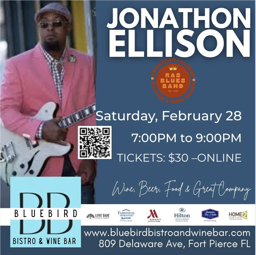 Jonathan Ellison Blues Band 7:00pm - 9:00pm