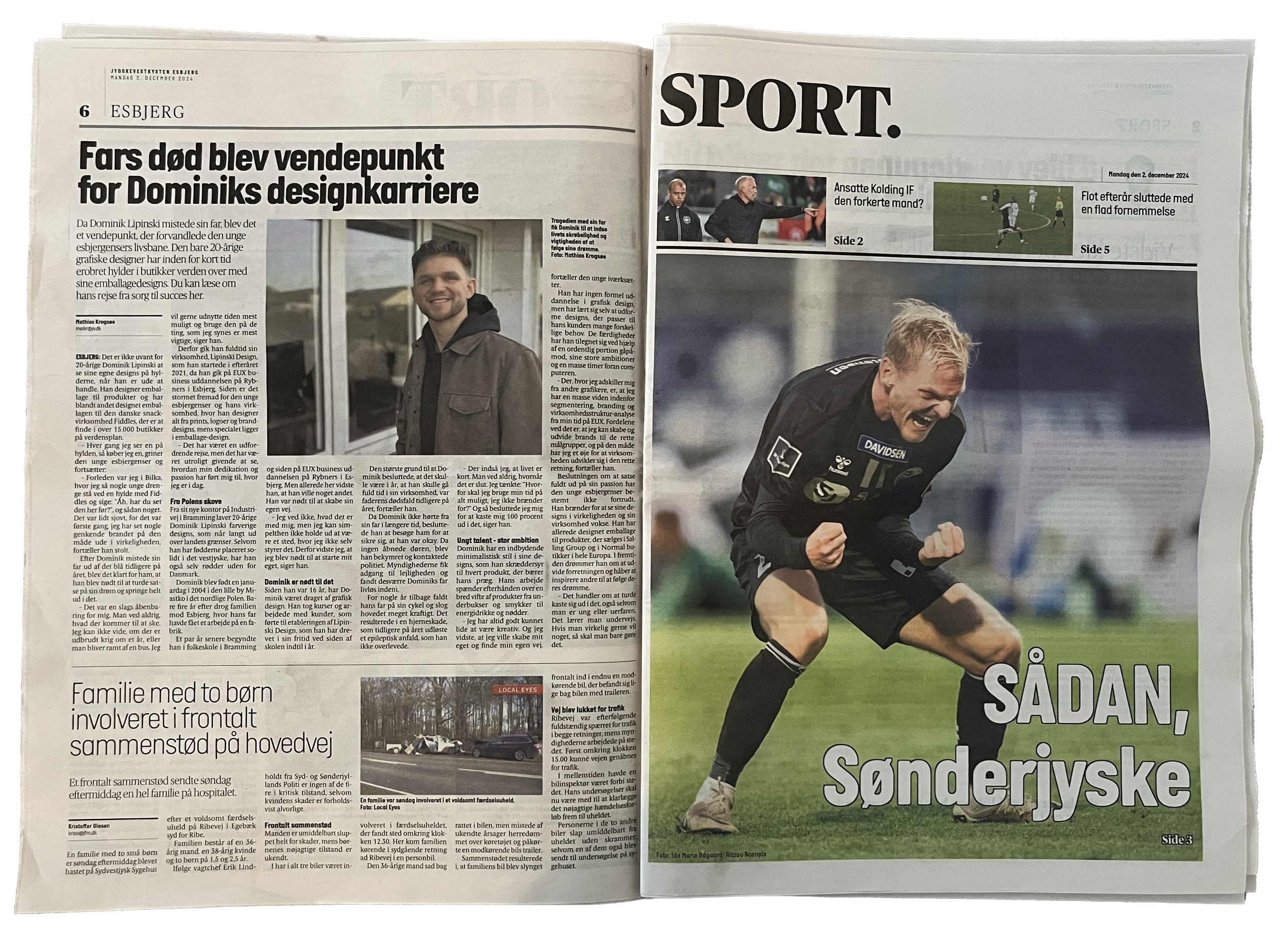 Packly og Dominik fremhævet i JydskeVestkysten – fokus på strategisk emballagedesign og virksomhedsvækst. Historien om hvordan Dominik er nået til hvor han er idag. Og hvordan han er blivet specielist i emballage design