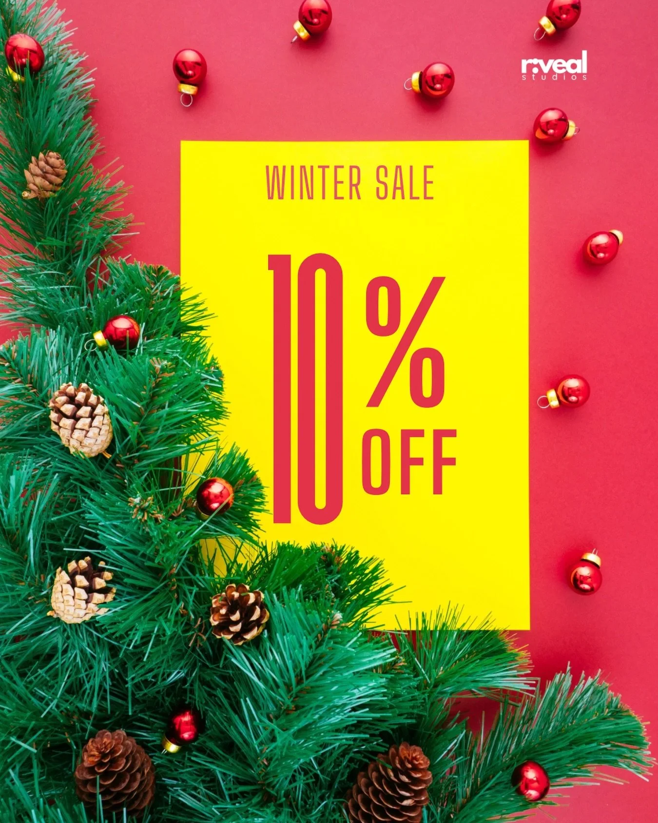 Make your holiday extra special! 

Book your studio session this Christmas and enjoy 10% off.

Limited time only!

#Christmaspromo #wintersale #photoshoot