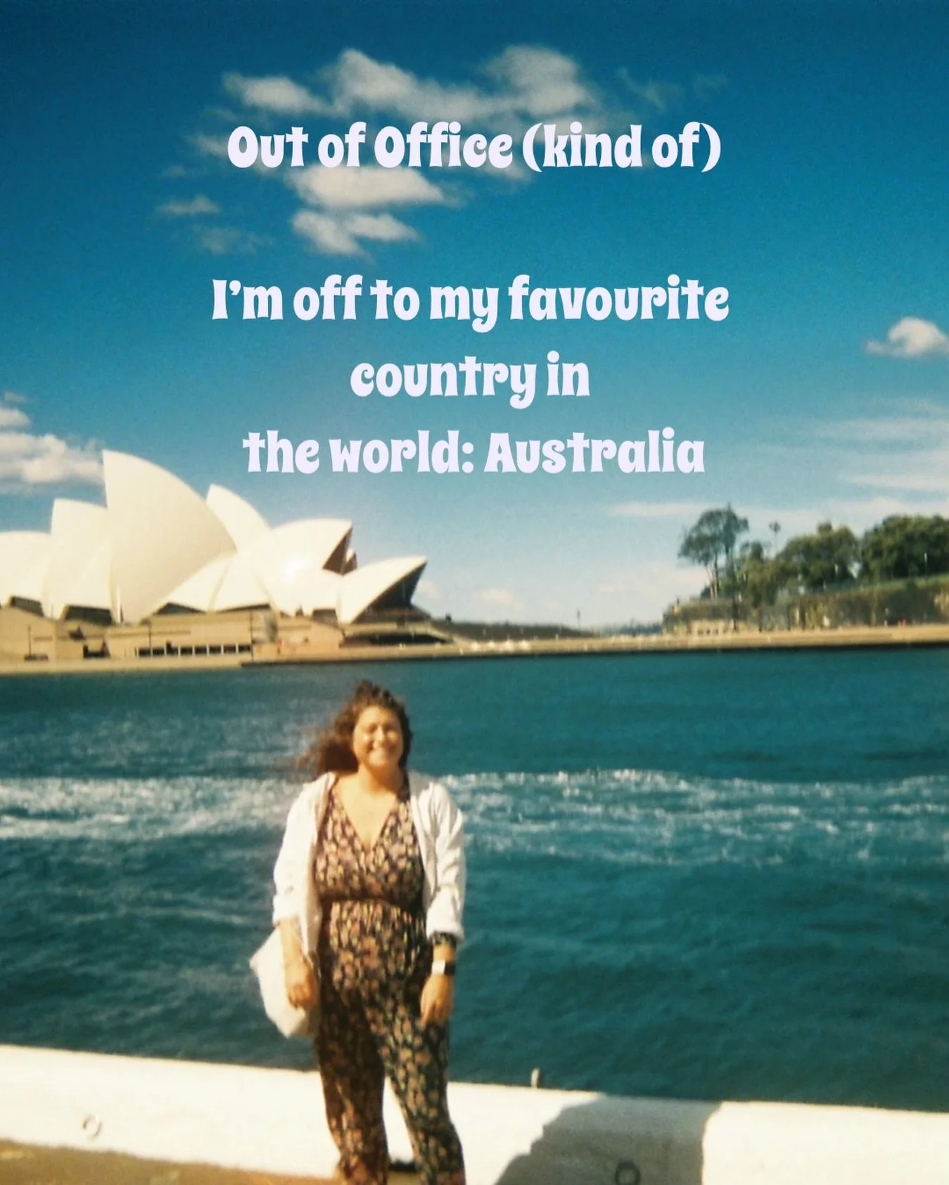 6 weeks ago I impulsively booked a trip to Australia, because A) it&rsquo;s my favourite place in the world and B) I&rsquo;ve realised I&rsquo;m so busy in 2026 with all of your lovely bookings, if I don&rsquo;t go now I won&rsquo;t be able to go unt