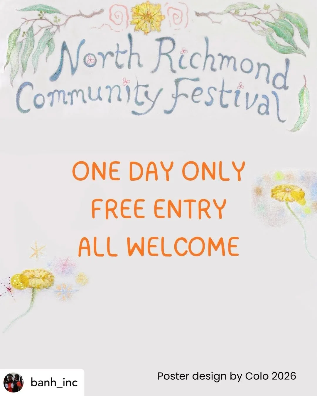 We&rsquo;re SO EXCITED, to be heading to the North Richmond Community Festival this Friday! 

We&rsquo;ll be handing out fresh cut fruit and chatting to community about our Wednesday Market in Richmond 🍉🤗

🔁 Repost from @banh_inc 👇

Set times for