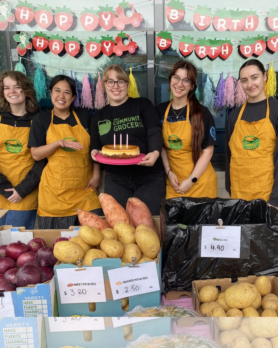 Happy Birthday, Melton! 🥳

Last Friday we had some delicious cake to celebrate a whole year of Melton Markets!! 
 
We've cherished being part of the Melton Community and getting to work alongside some wonderful organisations and individuals like @ci