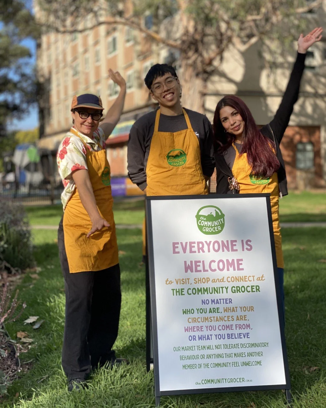 Richmond, we're on! ☀️

We're back again today at 106 Elizabeth St, North Richmond Housing Estate. 

Whether you're a resident of the estate, a resident of Richmond, or just love markets, you're welcome to come and visit us 🤗

In fact, every dollar 