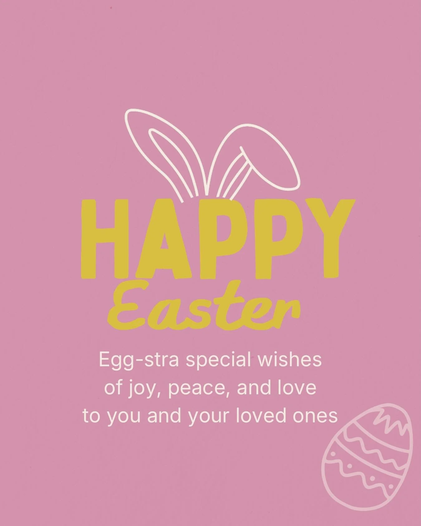 Happy Easter to those who celebrate! 

For all the different reasons there are to celebrate this time of year, we hope this Easter brings you a basket full of happiness, love, and chocolate 🐣🪺💖