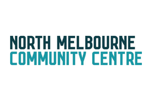 North Melbourne Community Centre text on a white background