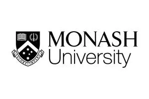 Monash University logo featuring a shield and text