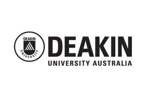Deakin University Australia logo with text and emblem