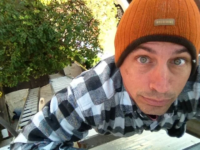 Art is not dead ladder shot.JPG